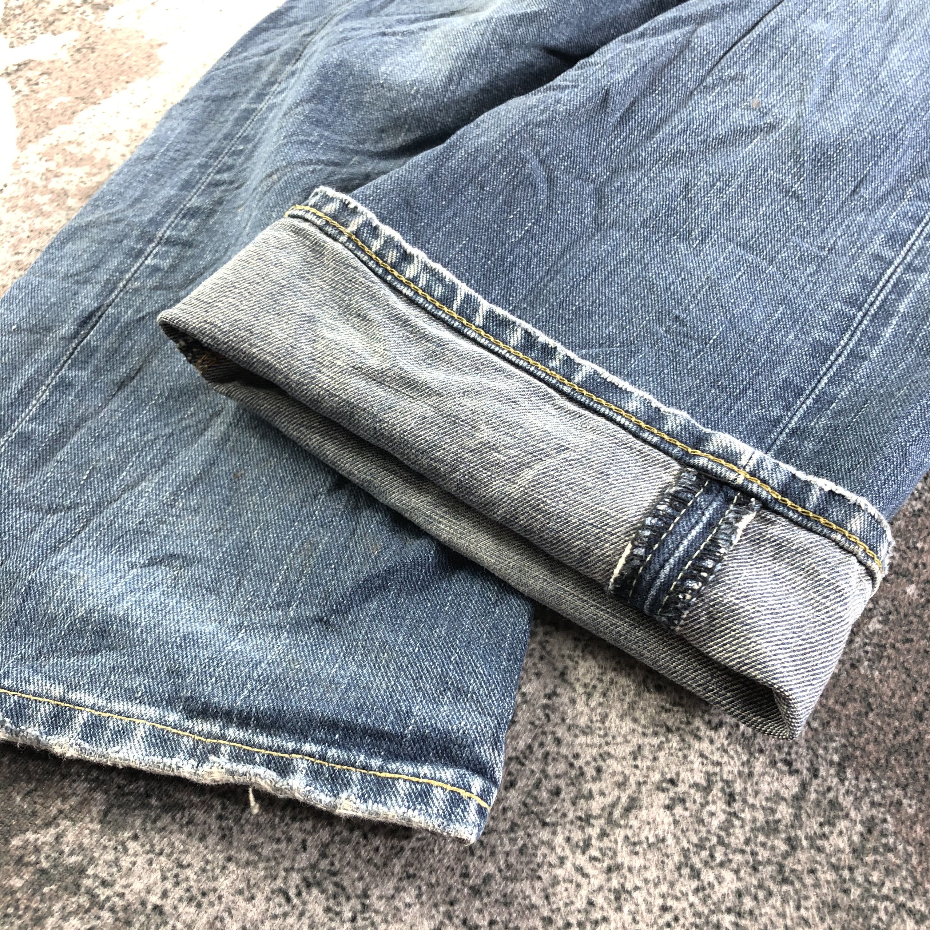 Lee Vintage Lee Rider Jeans Ripped Denim KJ3104 Size US 36 / EU 52 - 7 Thumbnail