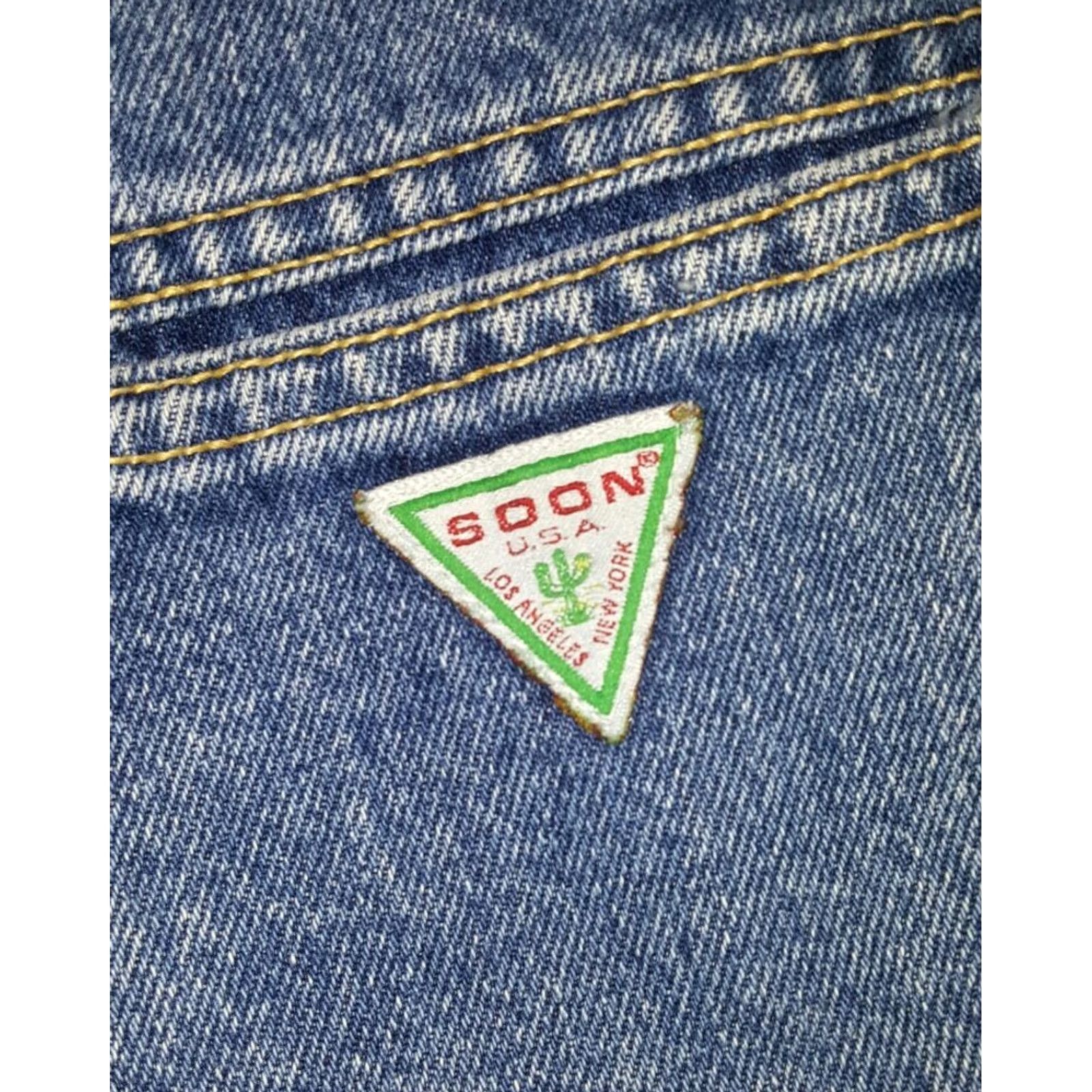 Vintage VINTAGE GEORGES MARCIANO SOON JEANS U.S.A. LOS ANGELES NEW YORK MOM 27X30 Size 27" / US 4 / IT 40 - 2 Thumbnail