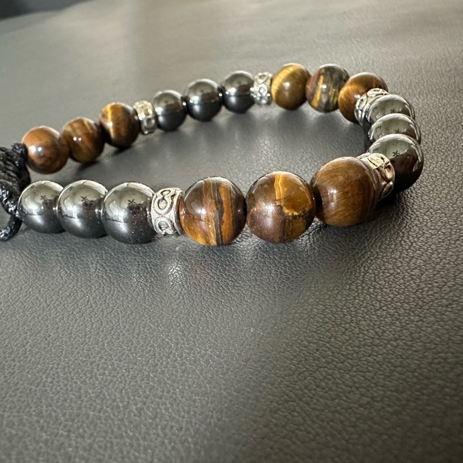 Other Men’s Tiger Eye Lava Stone Bracelets Beaded Size ONE SIZE - 4 Thumbnail