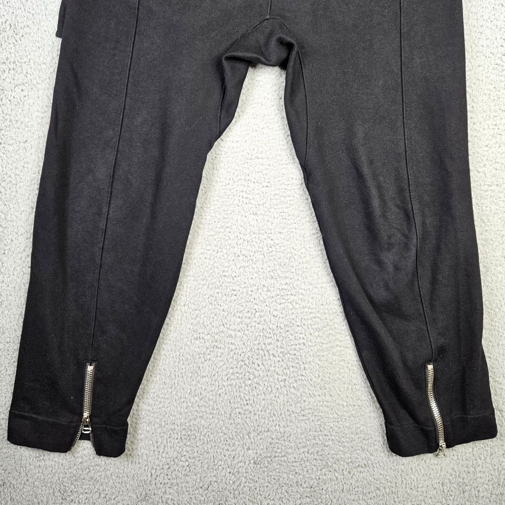 Vintage Reveur Lucide Pants Cropped 100% Cotton Gray XL Unisex Dark Gray Regular Rise Button Front Inseam 27 Size US 36 / EU 52 - 5 Thumbnail