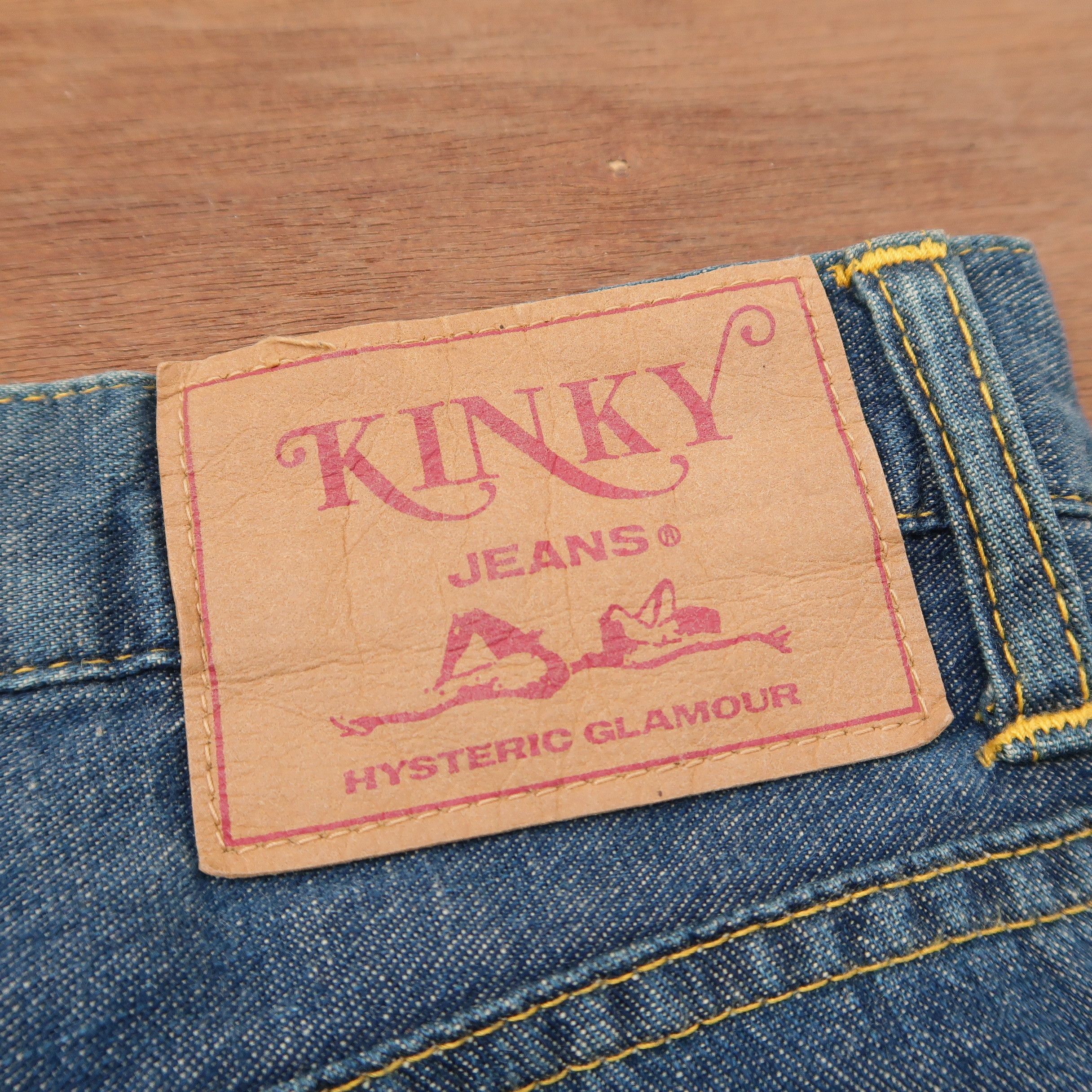 Hysteric Glamour 90s Hysteric Glamour Kinky Hagi Lower Skull Y2K Woman Denim Size US 30 / EU 46 - 13 Thumbnail