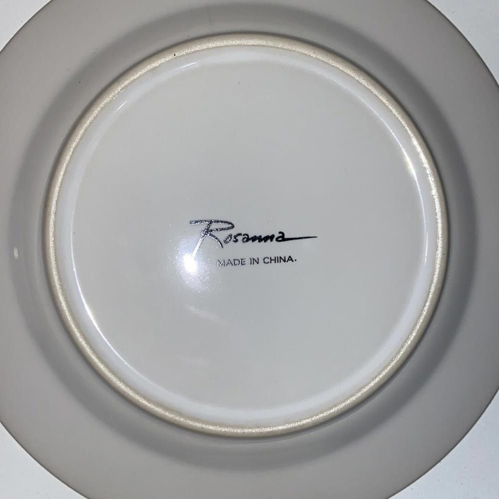 Designer Rosanna l Vintage Set of 4 Unique Dessert Plates Size ONE SIZE - 8 Thumbnail
