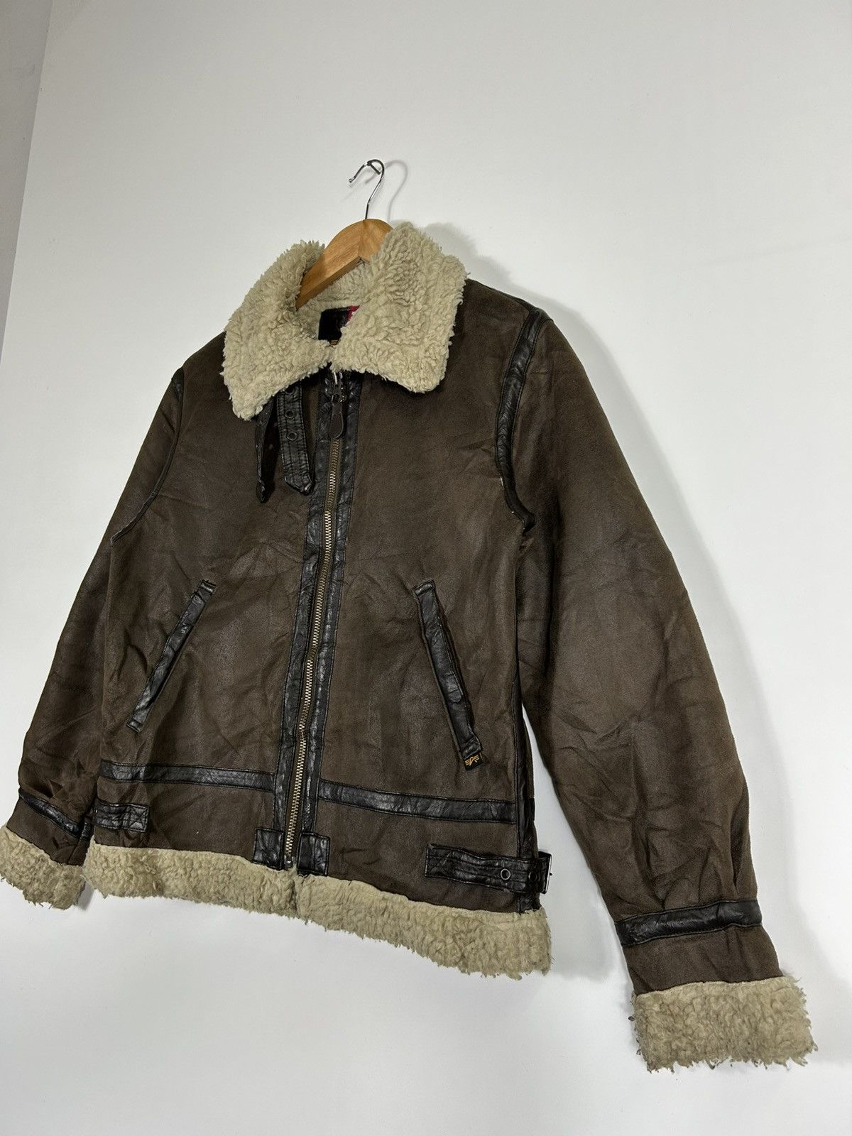 Alpha Industries ⚡️Vintage Y2K Alpha Industries B3 Style Jacket Size US M / EU 48-50 / 2 - 3 Thumbnail