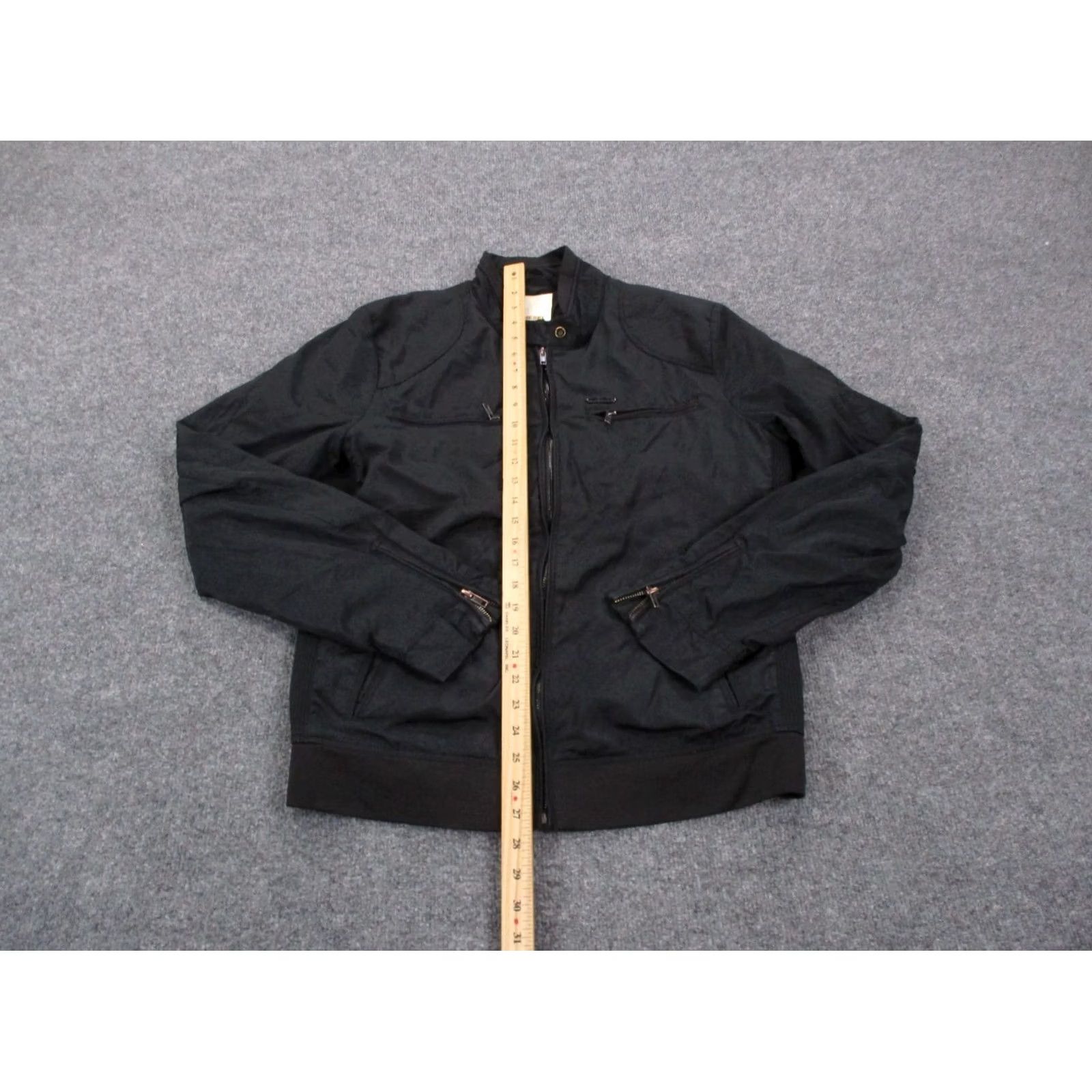 Diesel Diesel Jacket Womens L Black Zip Up Bomber Lightweight Workwear Outdoor Size L / US 10 / IT 46 - 3 Thumbnail