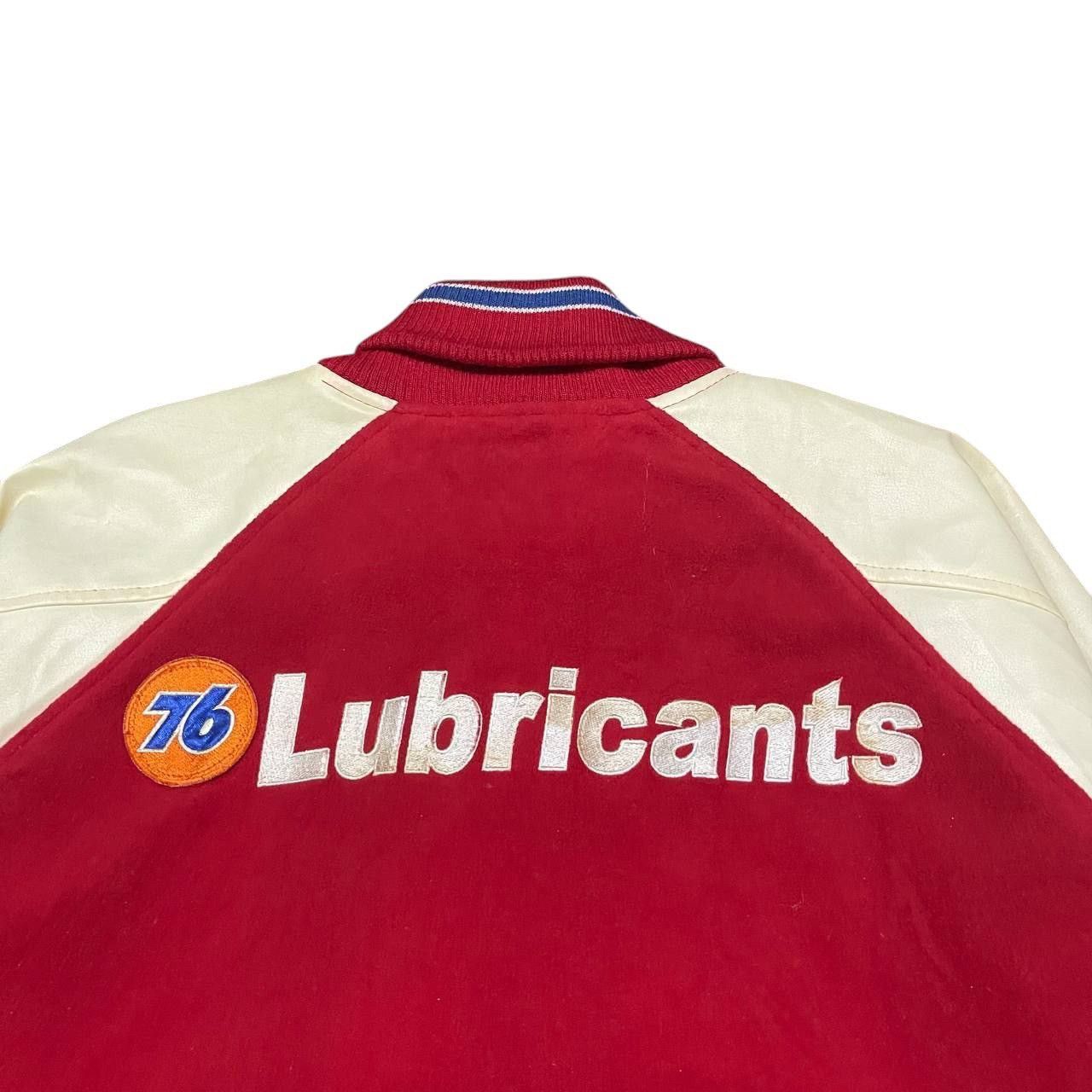 Japanese Brand Vintage 76 Lubricant Unimix Motor Oil Racing Jacket Size US L / EU 52-54 / 3 - 13 Thumbnail