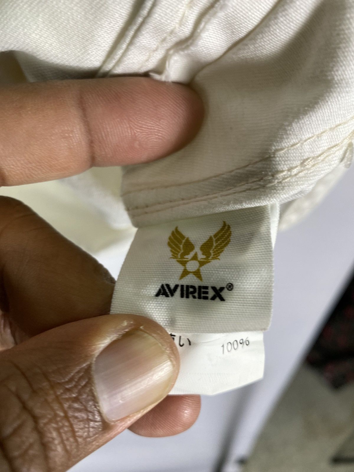 Avirex Avirex zipper tshirt size s pit 17 Size US S / EU 44-46 / 1 - 4 Thumbnail