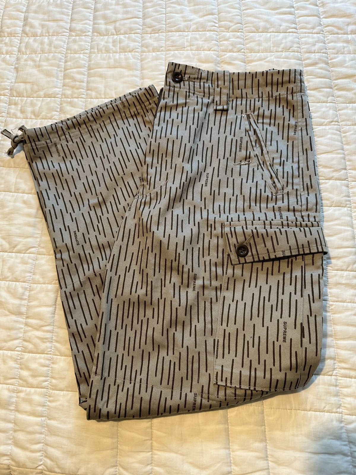 Supreme Supreme OG rain camo cargo pant Size US 30 / EU 46 - 2 Thumbnail