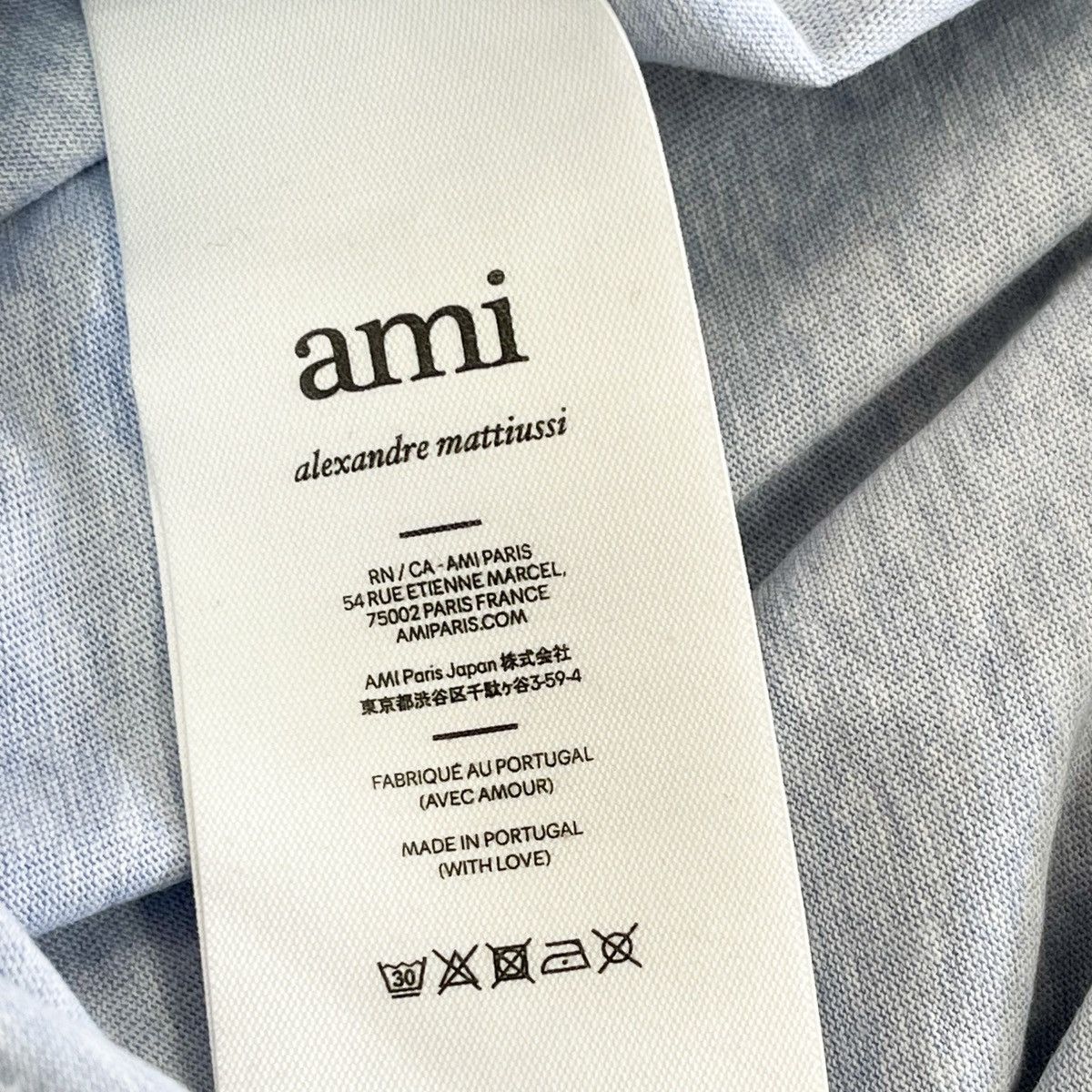 AMI × Vintage AMI Alexandre Mattiussi Heart Logo Luxury Classic Size L Size L / US 10 / IT 46 - 6 Thumbnail
