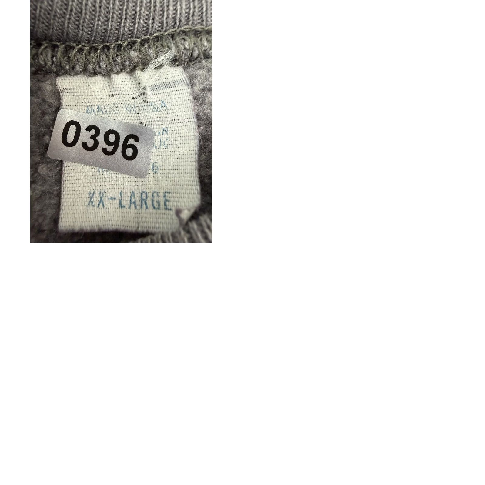 Vintage VINTAGE Mens 2XL Sweatshirt Raglan Crewneck Gray Charcoal 80s 90s Grunge Vintage Size US XXL / EU 58 / 5 - 9 Thumbnail