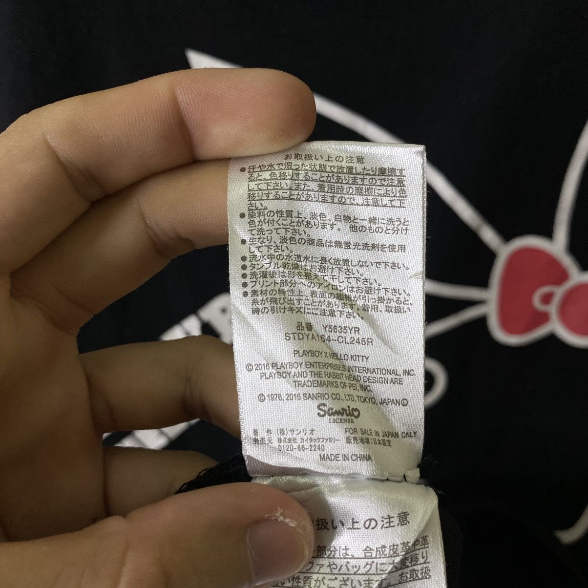 Playboy Playboy x Hello Kitty Collaboration Women T Shirt Size M / US 6-8 / IT 42-44 - 5 Thumbnail