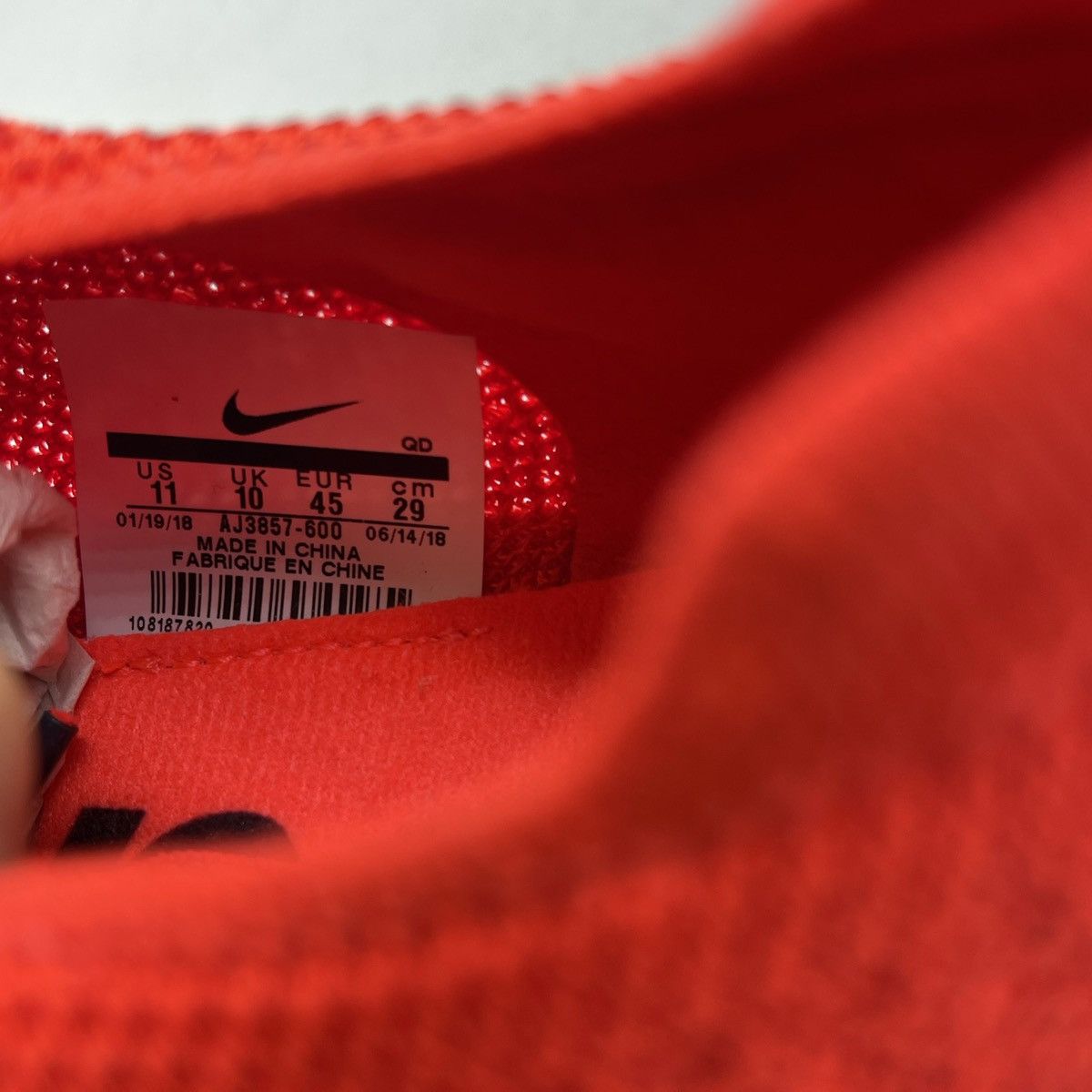 Nike Zoom vaporfly bright crimson Size US 11 / EU 44 - 8 Thumbnail