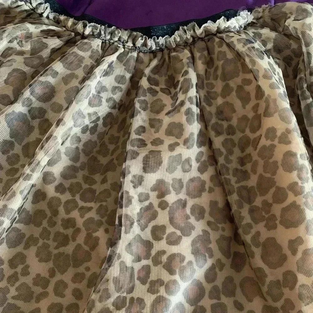 Designer Playful Leopard Print Skirt by Place - Size XL Size 24" / US 00 / IT 34 - 4 Thumbnail