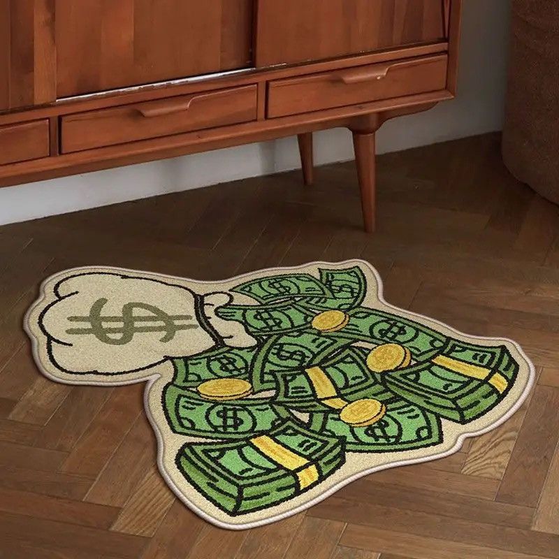 Other Dollar Gold Coins Living Room Bedroom Carpet Size ONE SIZE - 1 Thumbnail