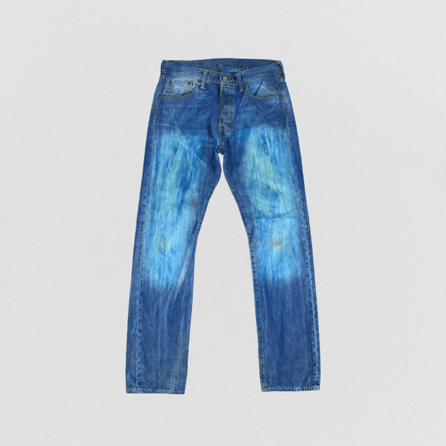 Levi's Levis 501 Custom Colour Jeans-JM846 Size US 31 - 1 Thumbnail