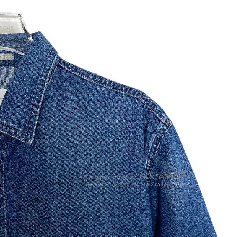 Dior Dior Short Sleeve Dark Blue Cotton Shirt . Size US M / EU 48-50 / 2 - 3 Thumbnail