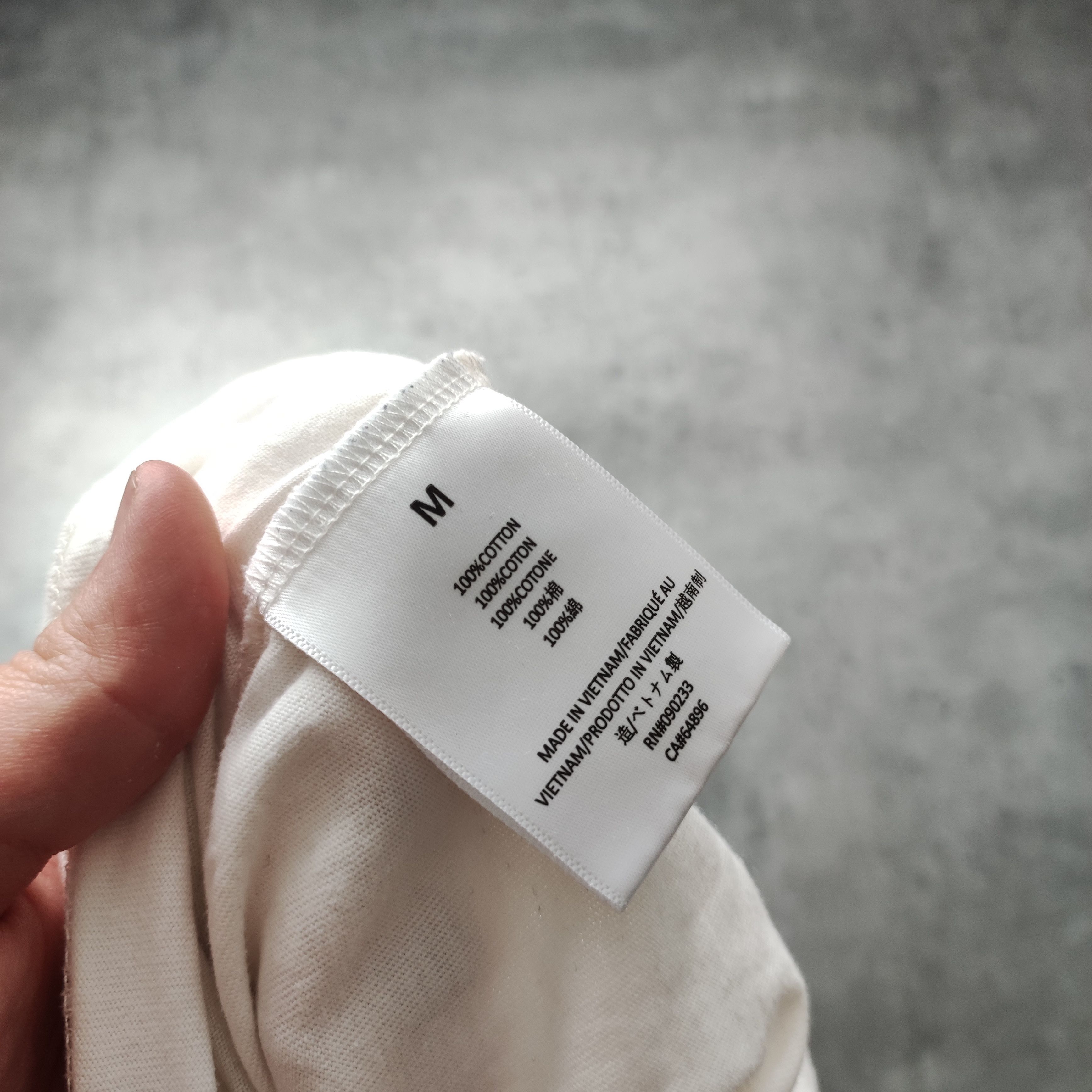 Essentials × Fear of God FOG Fear Of God Essentuals Cream Oversize Logo Tee Size US M / EU 48-50 / 2 - 10 Thumbnail