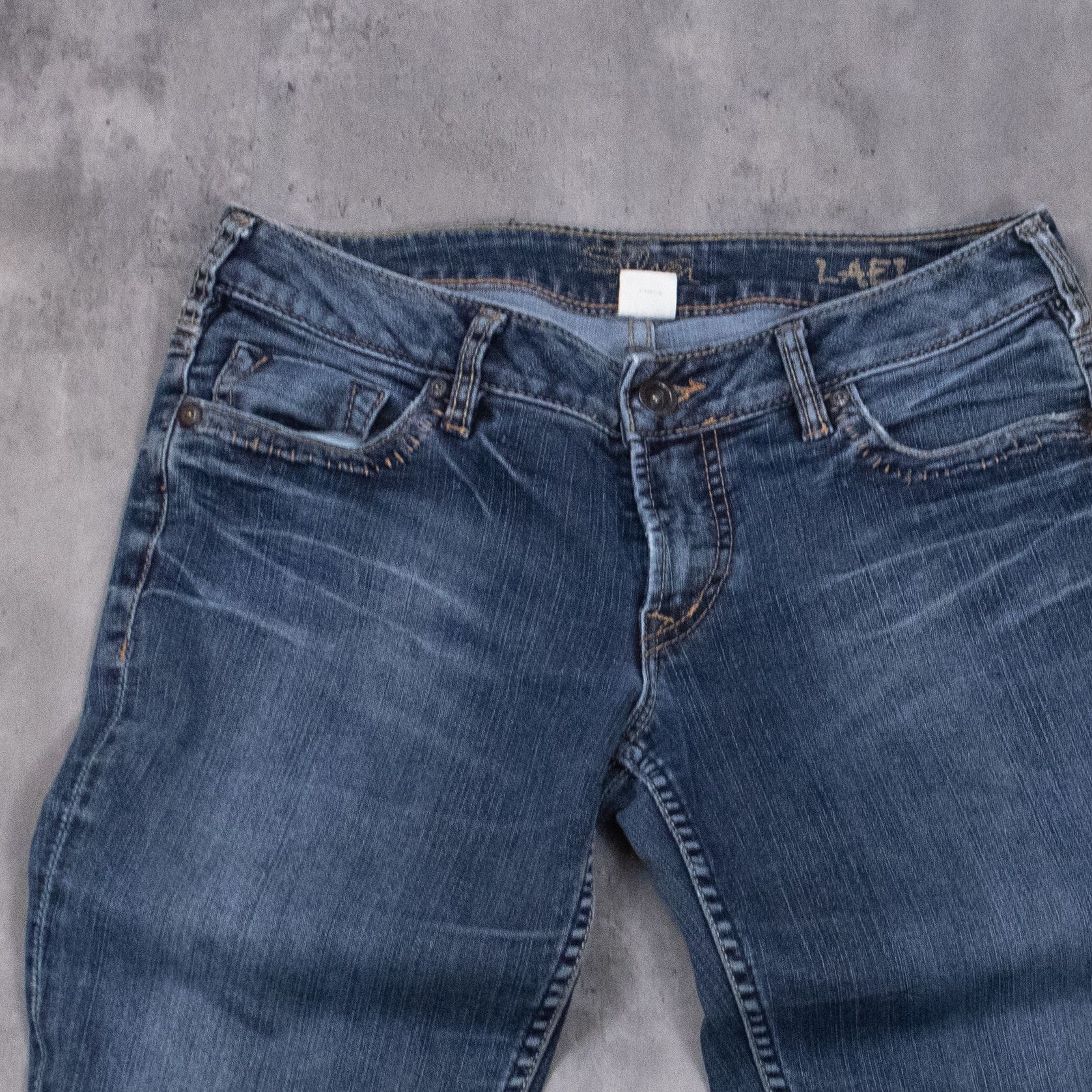 Silver Jeans Co. VTG Y2K Silver lael Bootcut Low Rise Denim Jeans Size US 30 / EU 46 - 8 Thumbnail