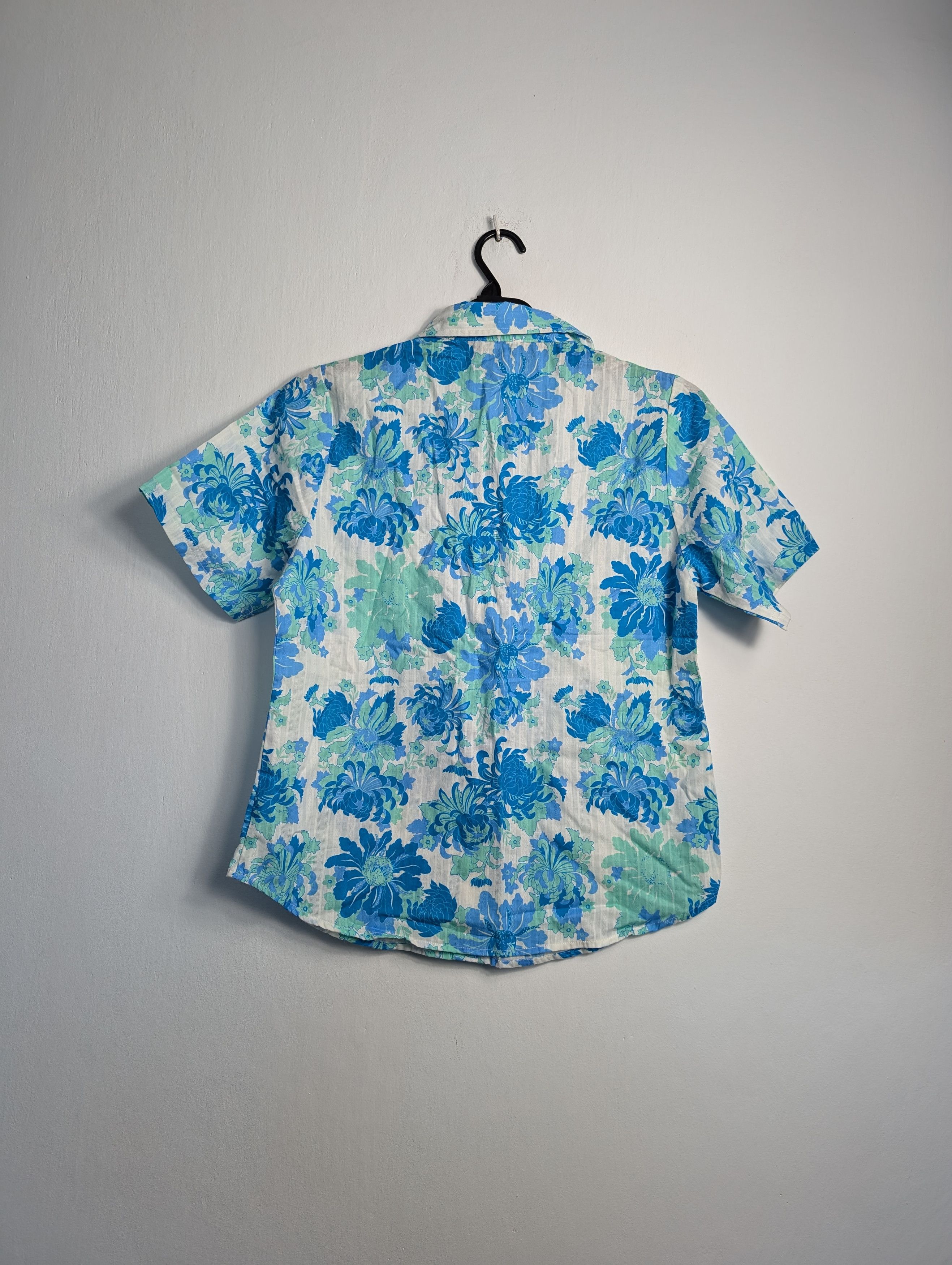 Vintage Vintage Y2K Hawaiian Shirt - Summer Floral Palm Tree Print Size M / US 6-8 / IT 42-44 - 4 Thumbnail