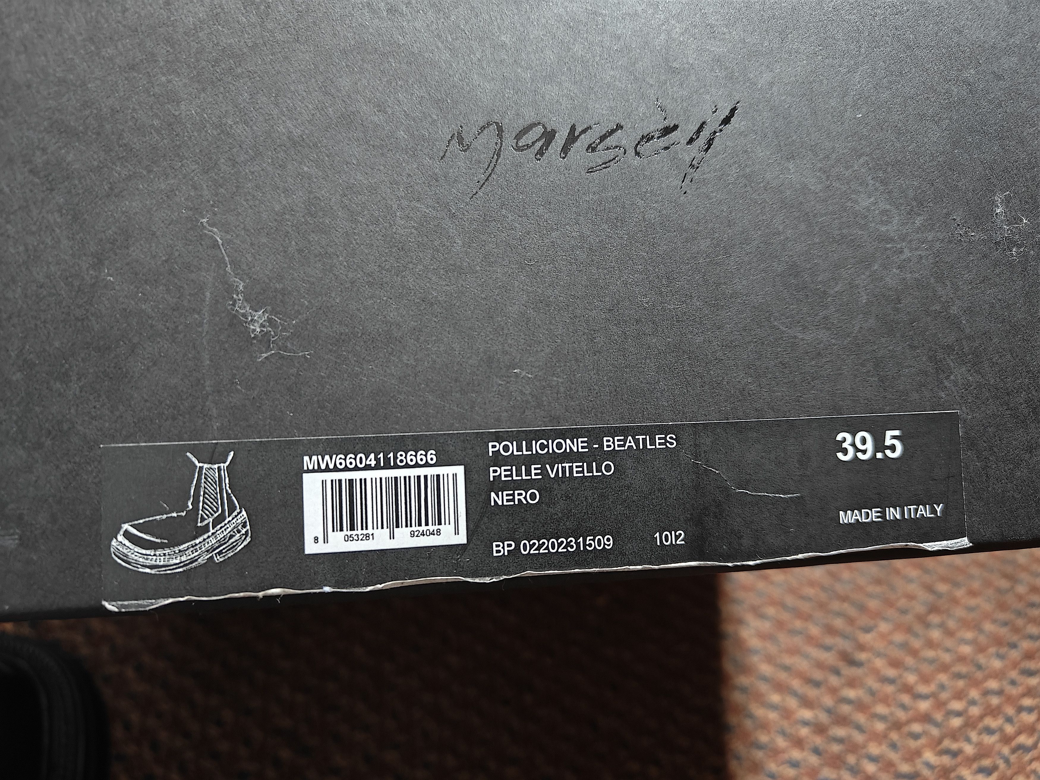 Marsell BNWT AW23 MARSELL POLLICIONE BEATLES BOOTS 39.5 Size US 9.5 / IT 39.5 - 11 Thumbnail