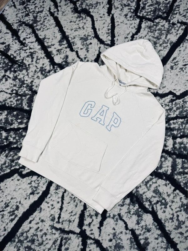 Gap Gap hoodie white blue logo M Size M / US 6-8 / IT 42-44 - 2 Thumbnail