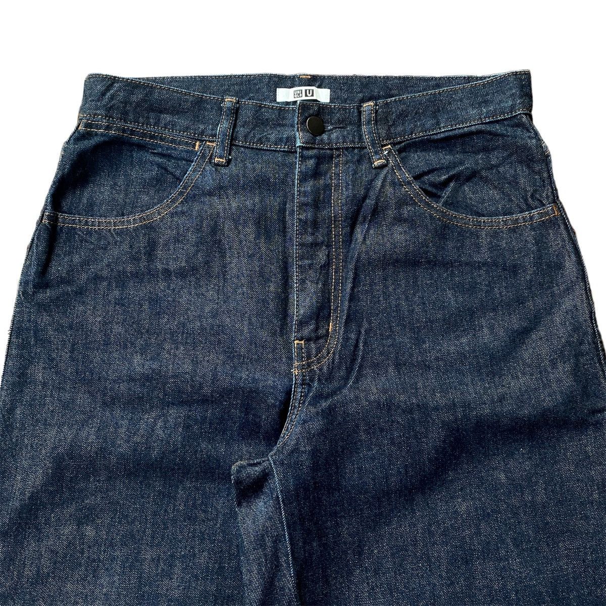 Christophe Lemaire Lemaire Uniqlo U Denim Wide Leg Baggy Jeans Size US 29 - 3 Thumbnail