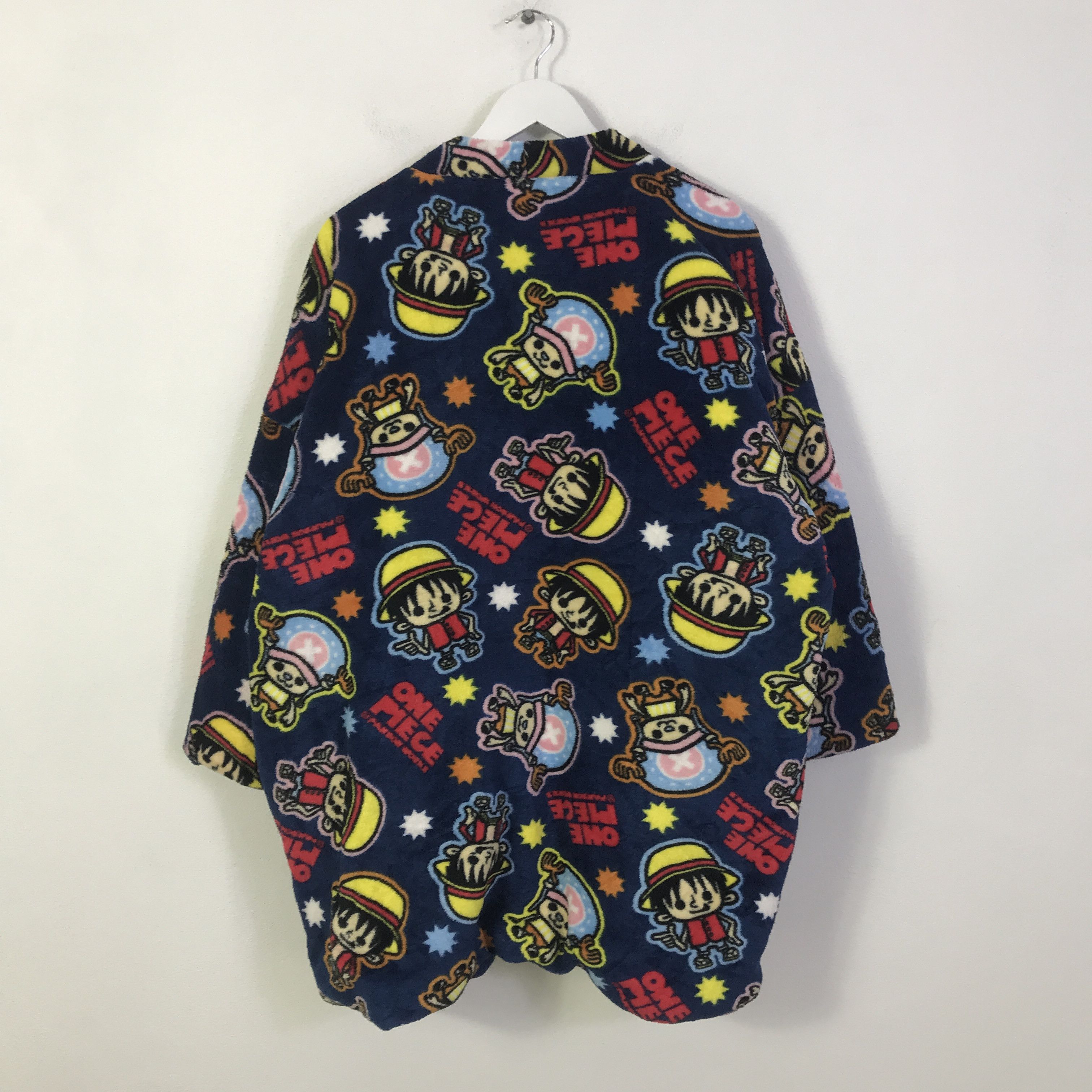 One Piece Vintage one piece Kimono Cartoon japan jacket K94B2 Size US L / EU 52-54 / 3 - 3 Thumbnail