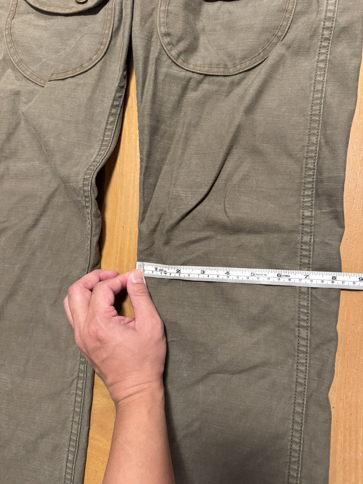 Pure Blue Japan Pure Blue Japan Hunting Pants (Olive) Size US 31 - 12 Thumbnail