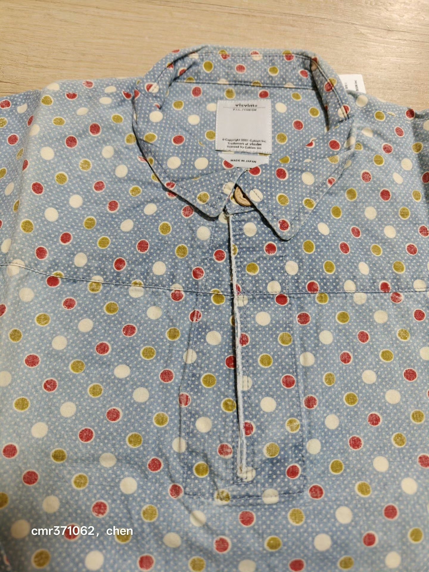 Visvim visvim 15AW Kerchief Double Dots Tunic Size US M / EU 48-50 / 2 - 5 Thumbnail
