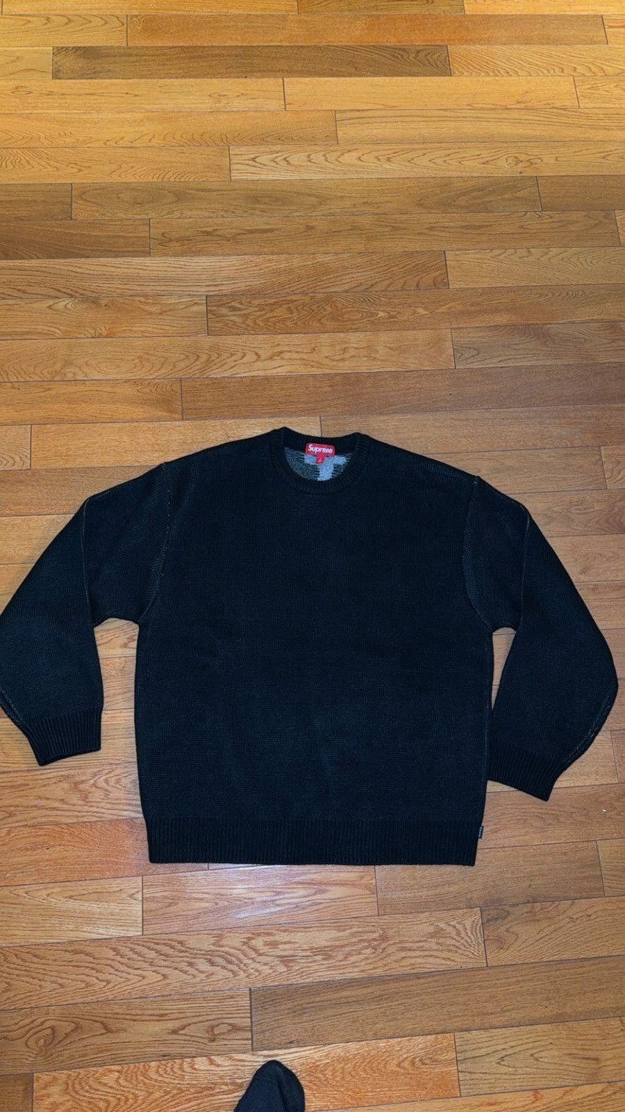 Supreme × Thrasher Supreme Thrasher Sweater 2024 Size Large Black Size US L / EU 52-54 / 3 - 3 Thumbnail