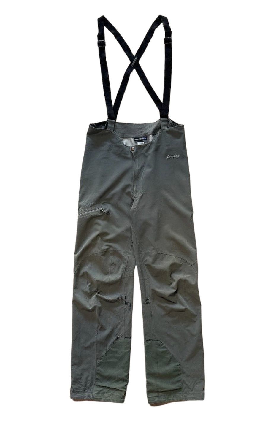 Image of Patagonia x Polartec Softshell Overall in Grey, Men's (Size 31)