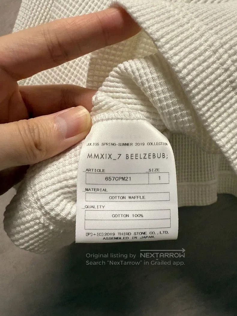 Julius New Short Sleeve Batwing T. Size US L / EU 52-54 / 3 - 3 Thumbnail