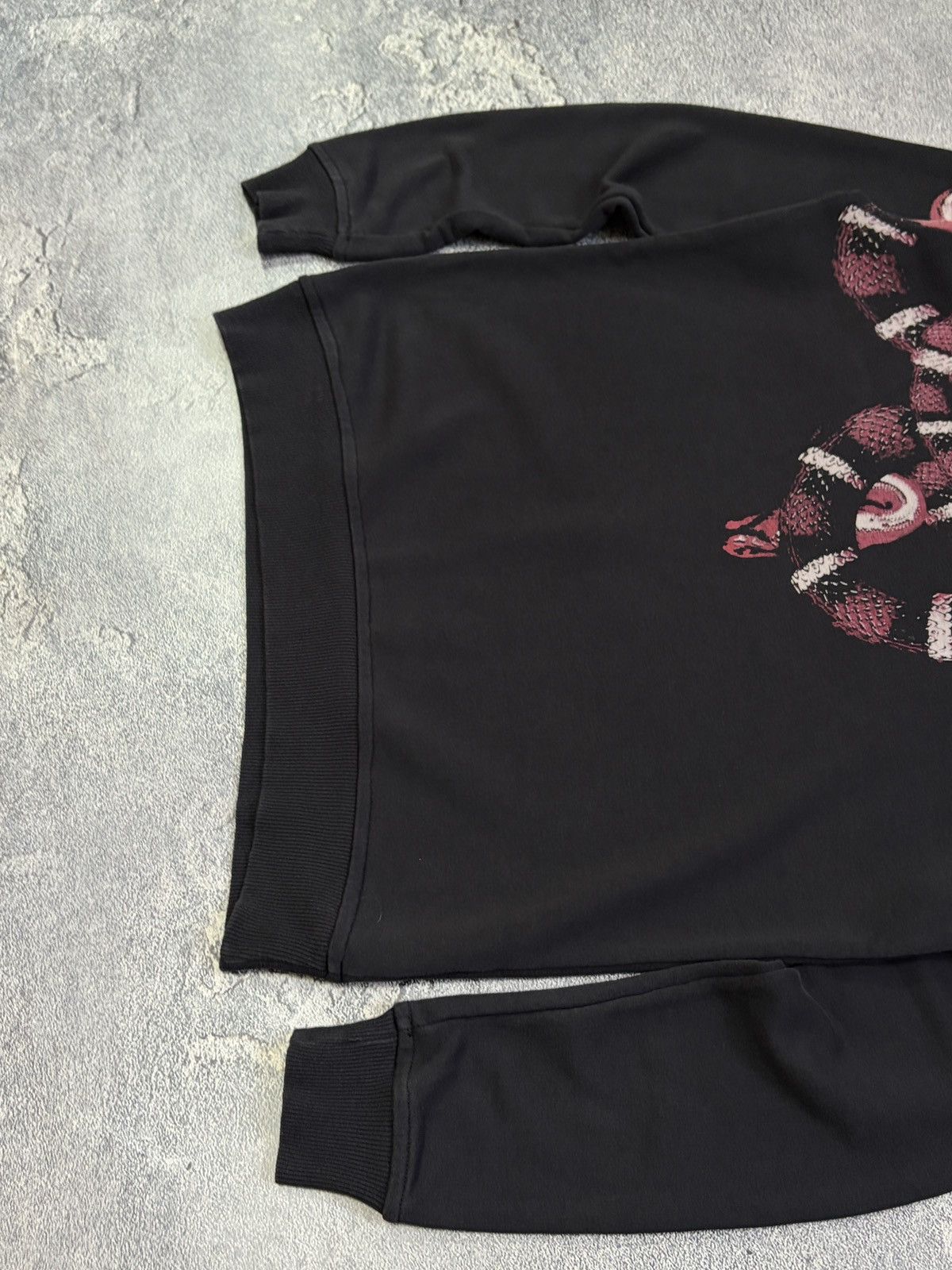 Marcelo Burlon Marcelo Burlon Snake Wings Print Sweatshirt Black Italy M Size US M / EU 48-50 / 2 - 9 Thumbnail