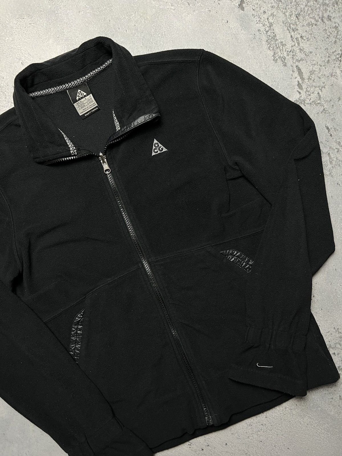Nike Nike ACG Nike-Fit Vintage Teddy Fleece Polar Zip-Up Swoosh Size M / US 6-8 / IT 42-44 - 4 Thumbnail