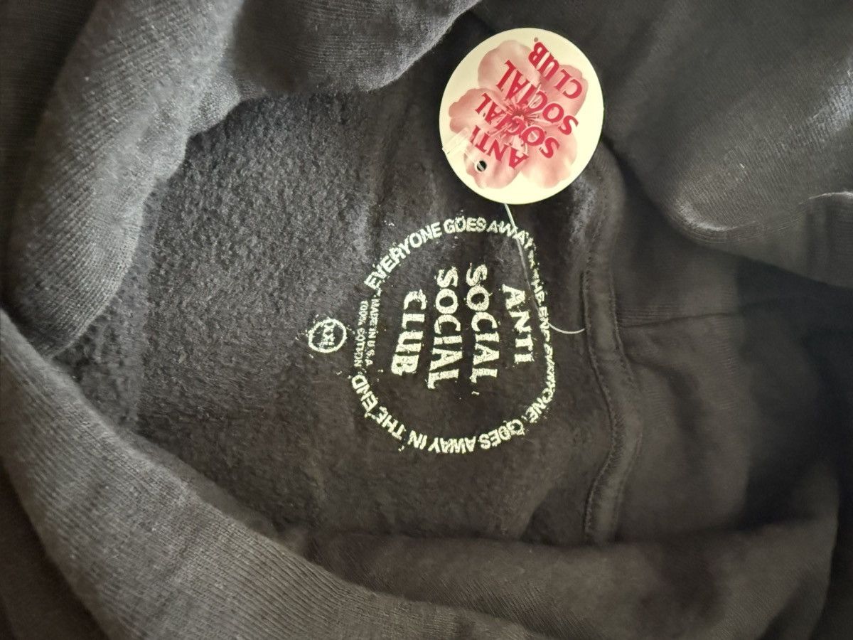 Other Anti Social Social Club x Fragment Design Hoodie Black 2XL Size US XXL / EU 58 / 5 - 3 Thumbnail