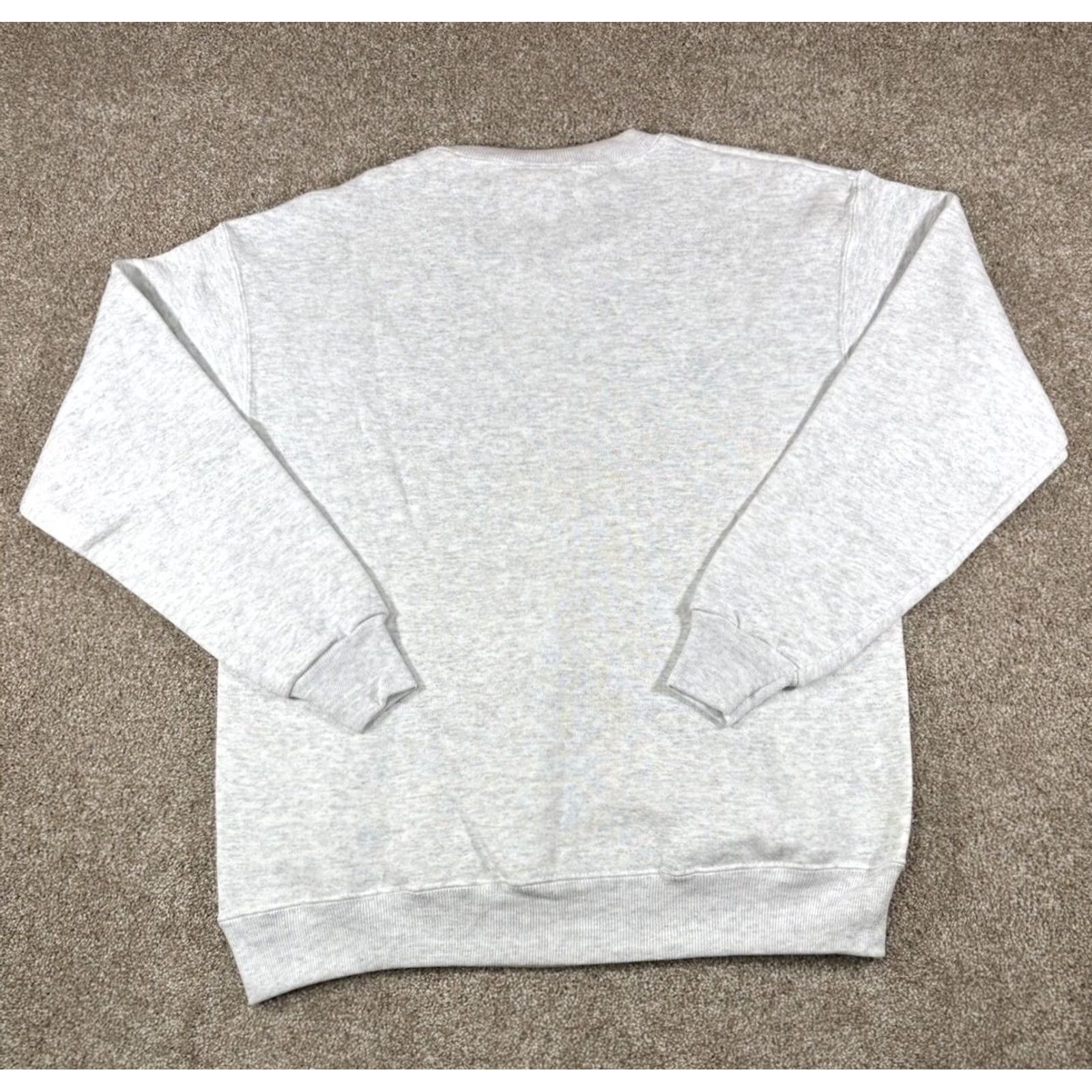 Nutmeg VINTAGE Nutmeg Crew Neck Sweatshirt Unisex Adults Medium Gray 1996 Rose Bowl 90s College Sports USA Made Heavyweight Graphic Print Size US M / EU 48-50 / 2 - 7 Thumbnail