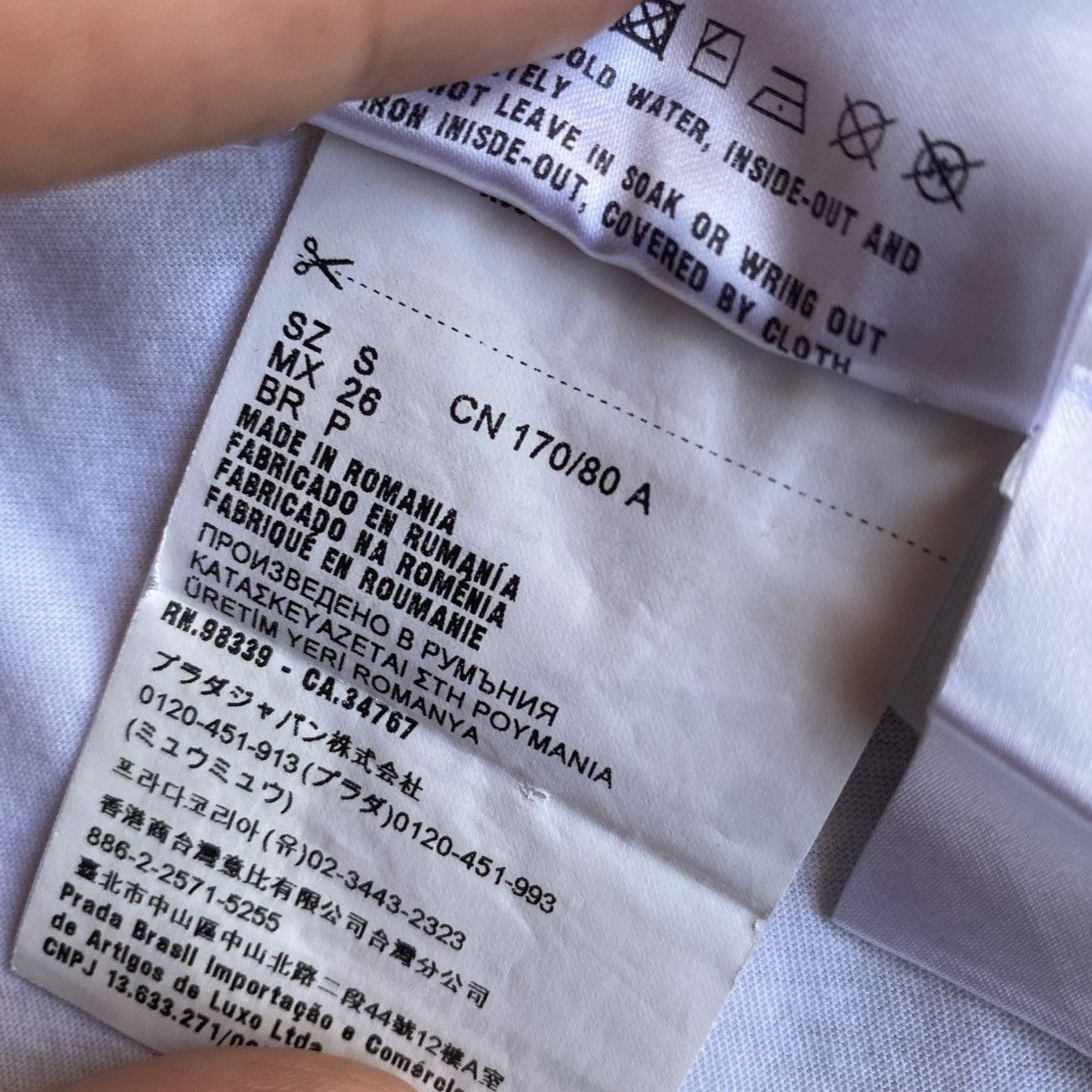 Prada Prada Logo T Shirt Size US S / EU 44-46 / 1 - 7 Thumbnail