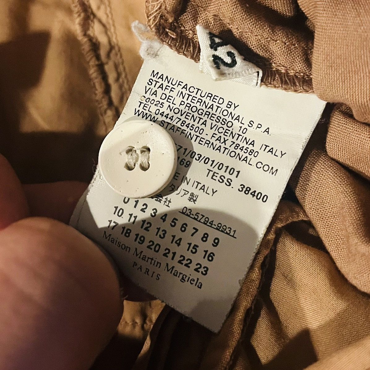 MM6 Maison Margiela MM6 Brown Lightweight Cargo Pants 32 X 30 Size US 32 / EU 48 - 5 Thumbnail