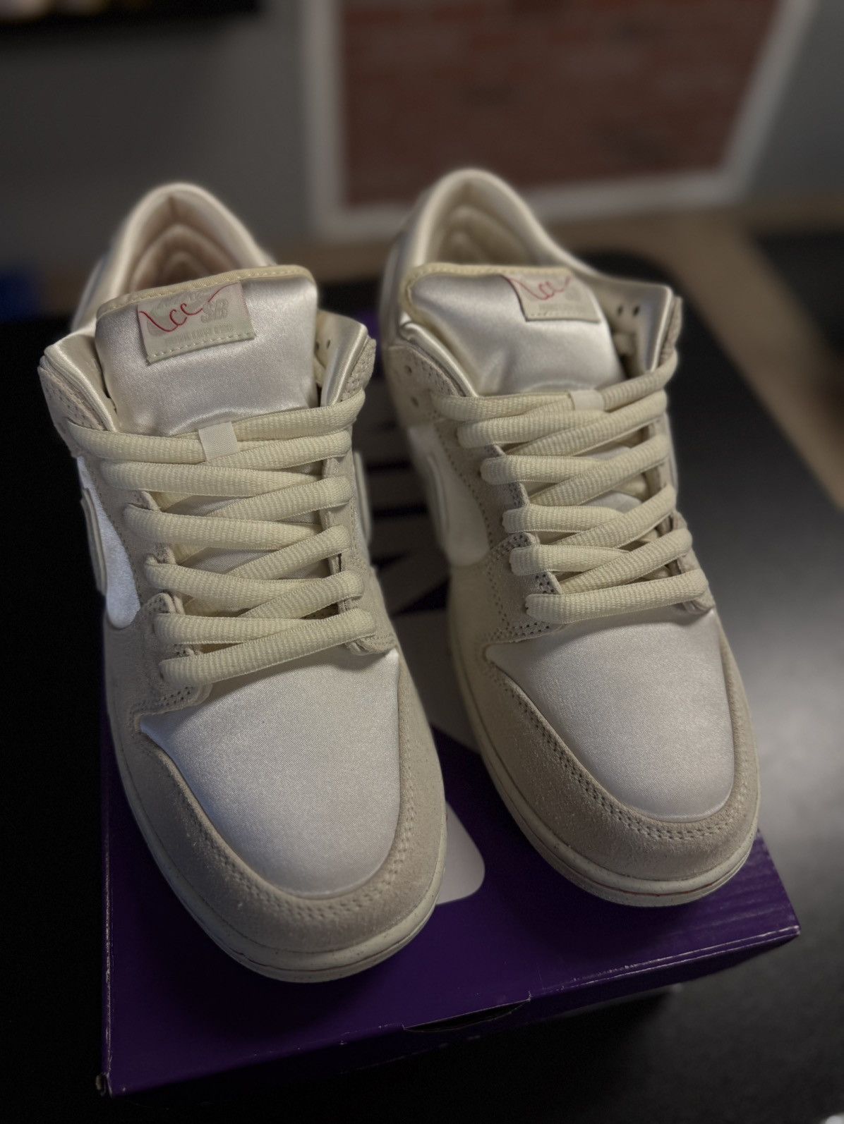 Nike Nike SB Dunk Low City Of Love Light Bone 10.5 (NEW) Size US 10.5 / EU 43-44 - 6 Thumbnail