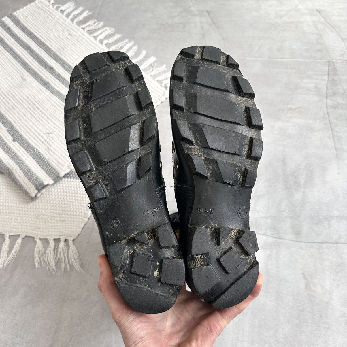 Dirk Bikkembergs Vintage Ro Search Combat Military Jungle Boots Vietnam War Size US 8.5 / EU 41-42 - 12 Thumbnail