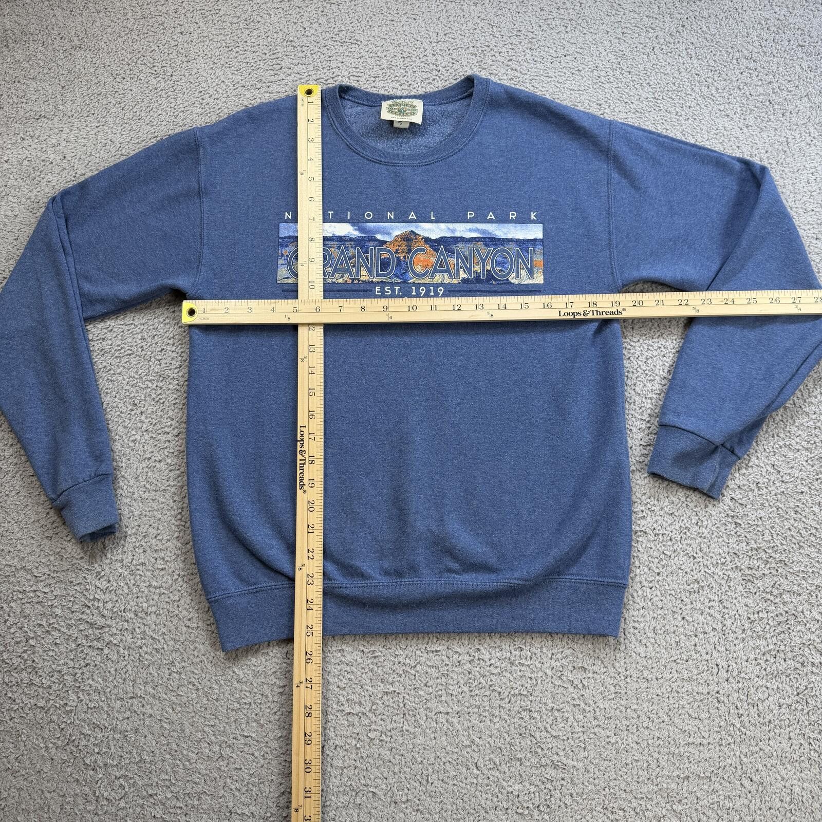 Other Grand Canyon National Park Crewneck Sweatshirt Blue Scenic S Size US S / EU 44-46 / 1 - 3 Thumbnail