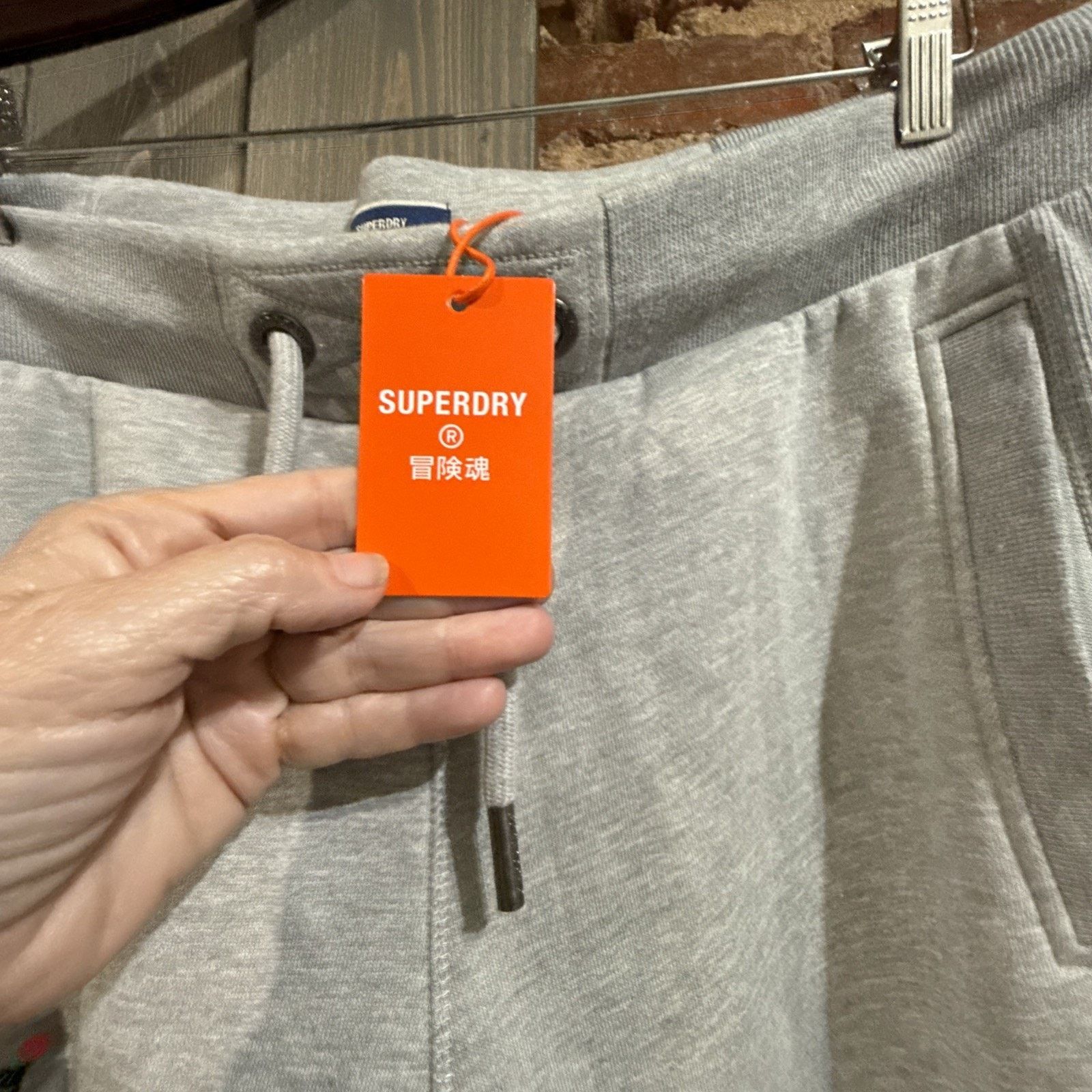 Superdry Asian Streetwear NWT Super Dry Joggers Men's Size XL Gray Size US 35 - 6 Thumbnail