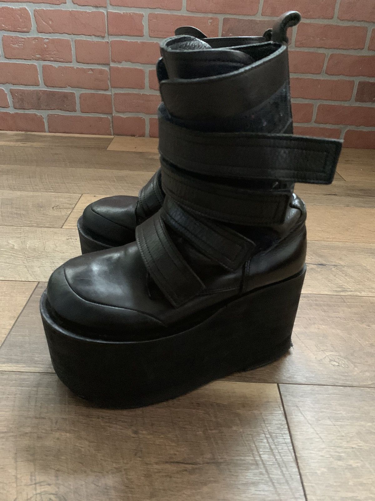 Japanese Brand × Vintage Koji Kuga Saint Tropez Platform shoe Size US 7 / EU 40 - 3 Thumbnail