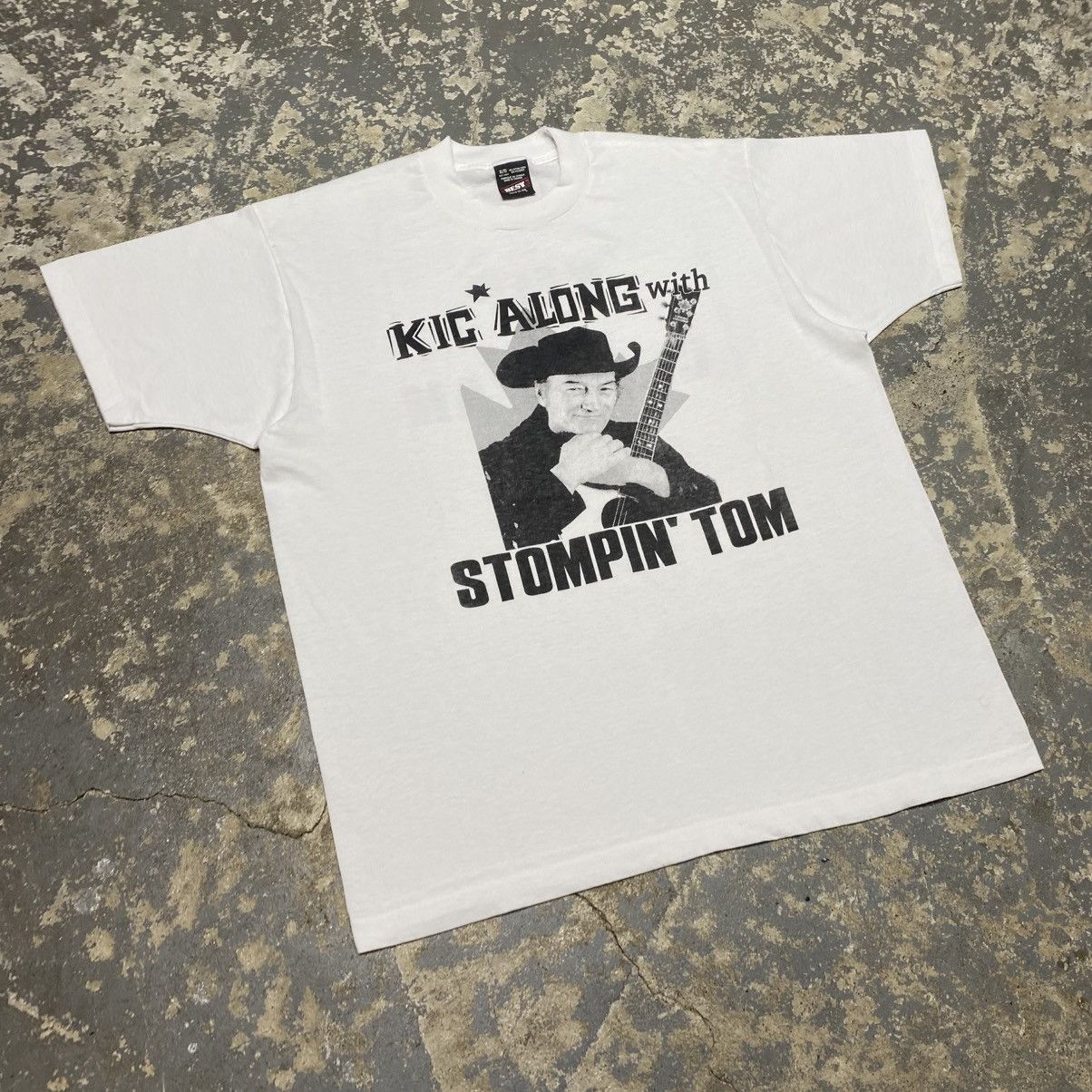 Band Tees Vintage Kic Along With Stompin Tom Connors Keep It Canadian Size US XL / EU 56 / 4 - 2 Thumbnail