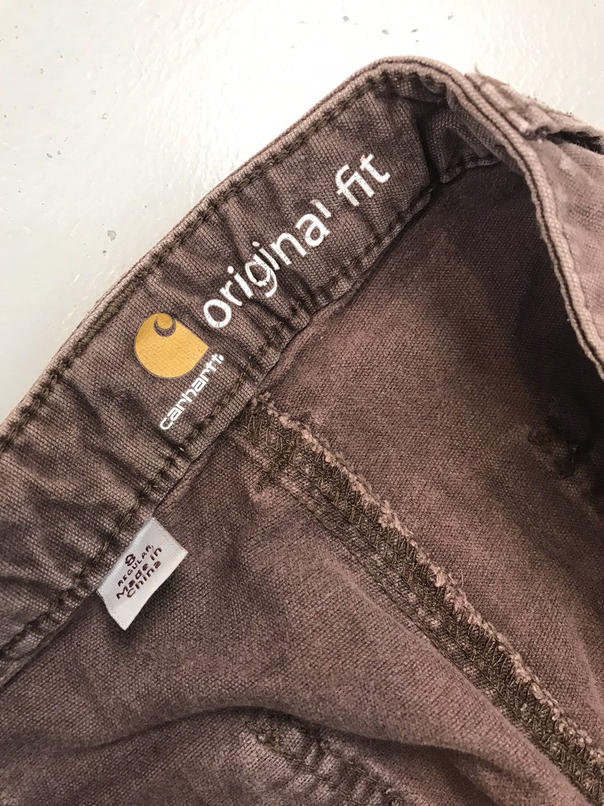 Carhartt × Vintage Vintage Carhartt b136 BRN double knee denim Size US 30 / EU 46 - 7 Thumbnail