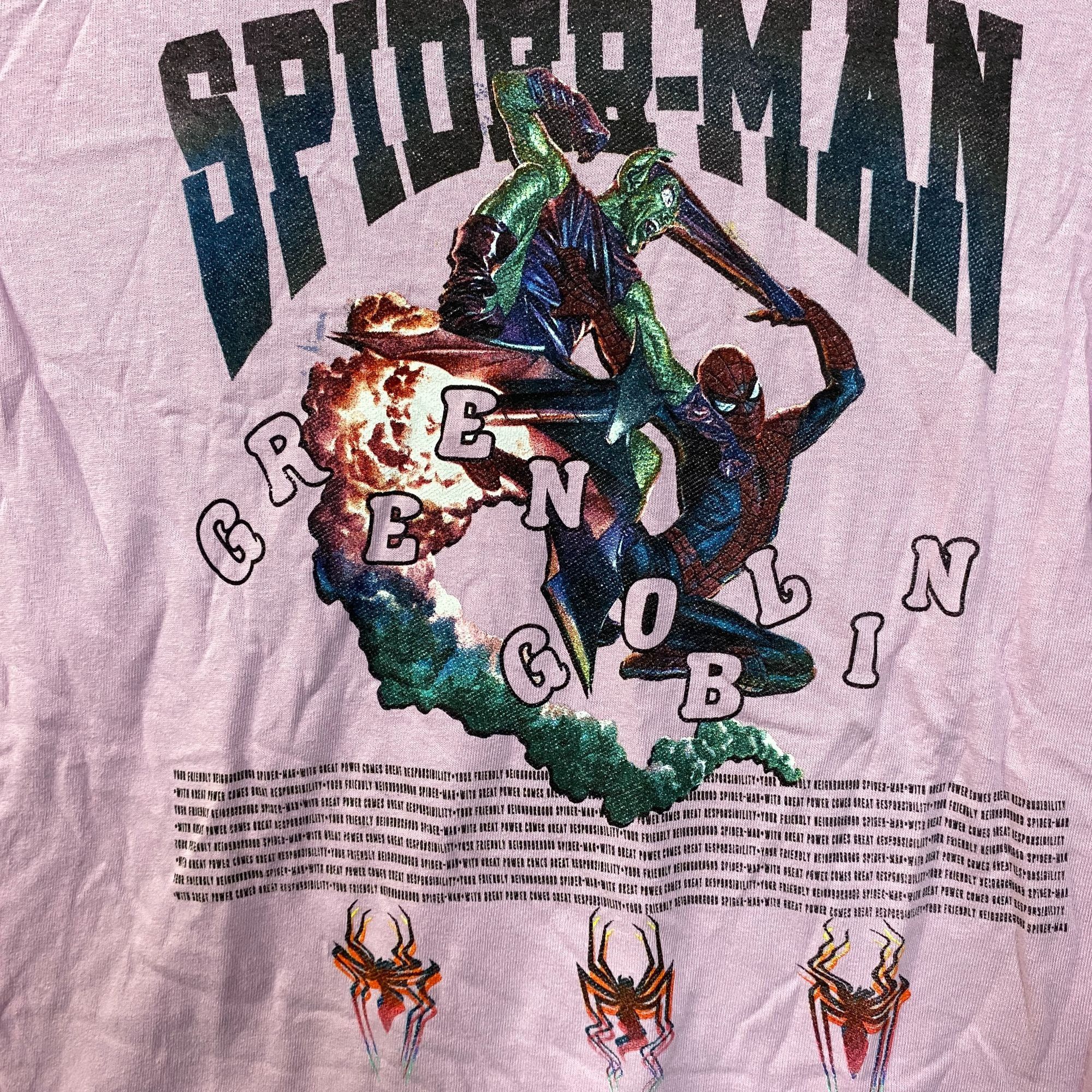Marvel Comics Marvel Spider-Man vs Green Goblin T-shirt Extra Small Size US XS / EU 42 / 0 - 2 Thumbnail