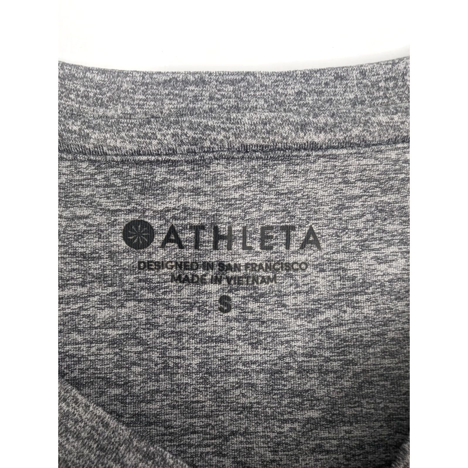 Athleta Athleta Tank Top Women’s S Gray Sleeveless Sunlover Crew Neck Pullover Back | Activewear | Nylon Lycra Polyester | 211628 Size S / US 4 / IT 40 - 7 Thumbnail