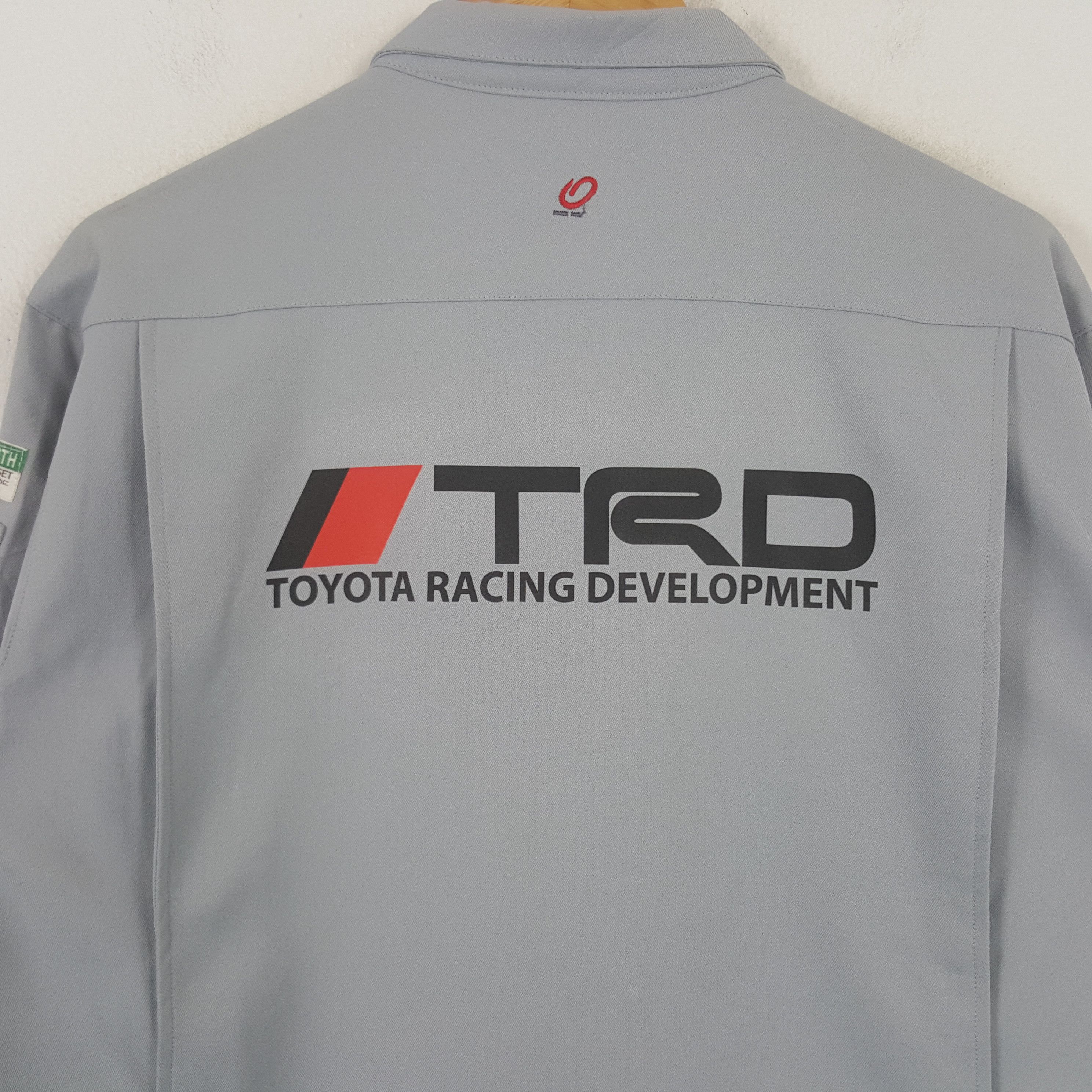 Japanese Brand Vintage Toyota Racing Development TRD Custom Art Jacket RR7 Size US L / EU 52-54 / 3 - 2 Thumbnail