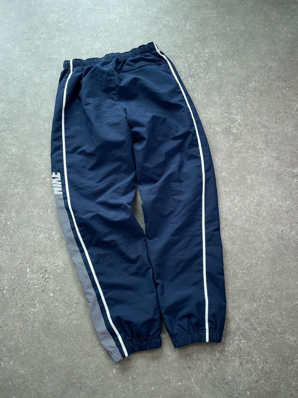 Nike × Vintage Vintage Nike Parachute Track Pants Drill 90s Size US 30 / EU 46 - 2 Thumbnail