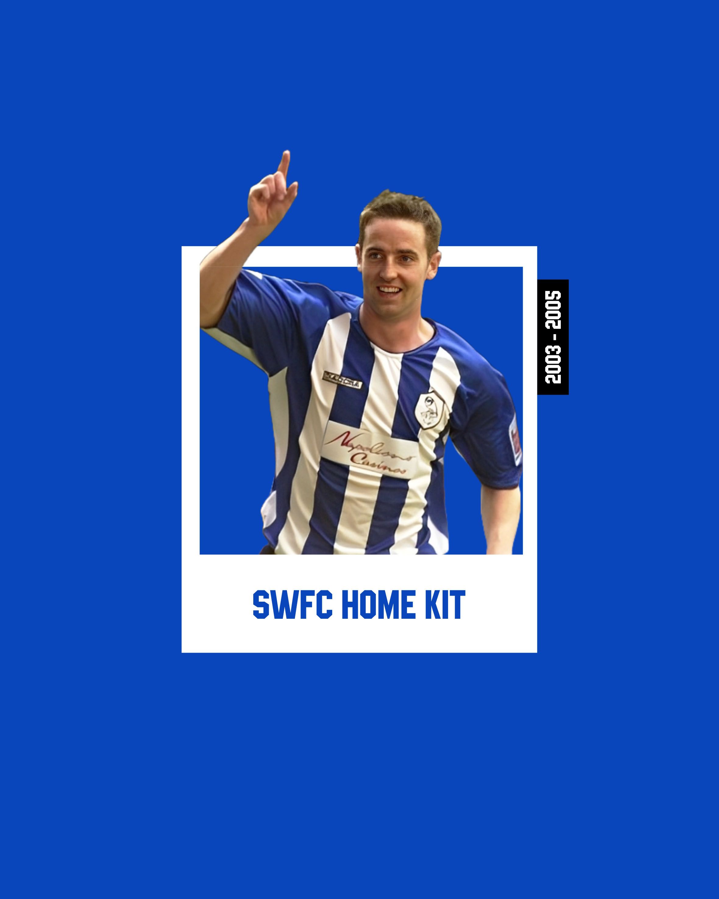 Diadora Sheffield Wednesday Home Kit 2003 2004 2005 Size US L / EU 52-54 / 3 - 7 Thumbnail