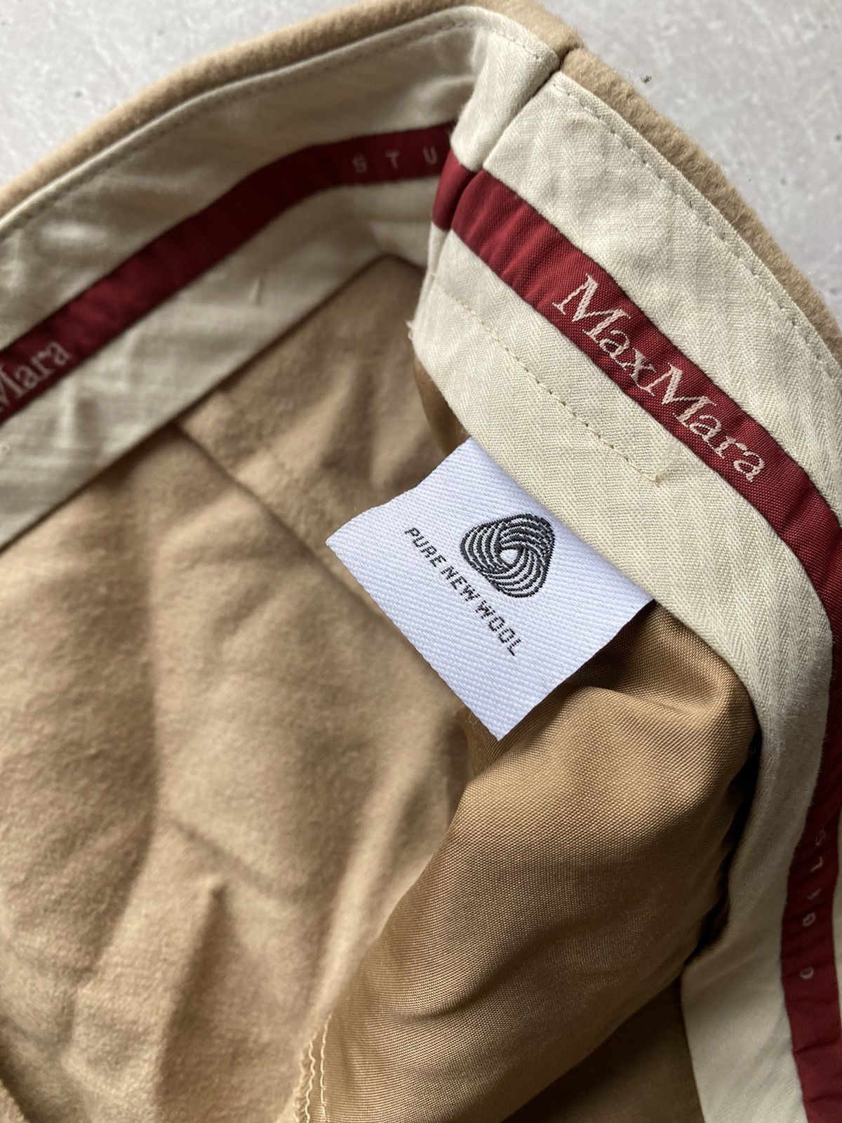 Max Mara Rare Max Mara Studio 100% Pure New Wool Cropped Sweatpants Size 36" / US 14 / IT 50 - 7 Thumbnail